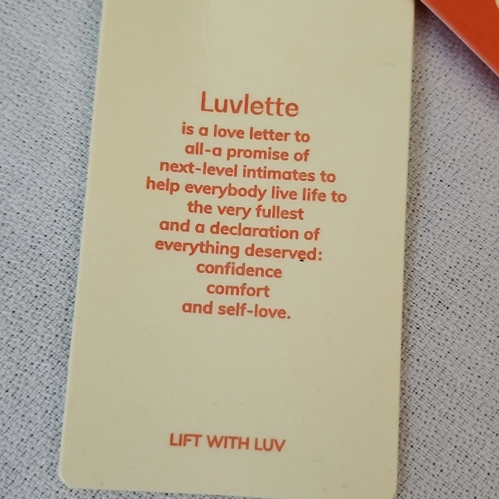 NWT Luvlette Racerback Ribbed Bra - Picture 14 of 14